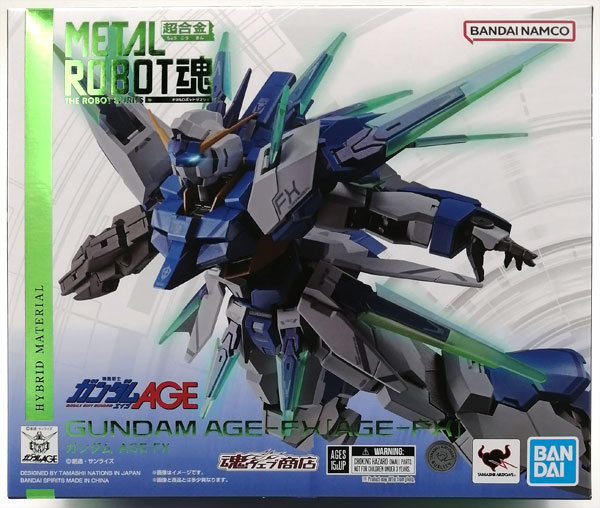BANDAI SPIRITS Metal Robot Spirits -SIDE MS- Mobile Suit Gundam AGE Gundam AGE-FX (Tamashii Web Shoten Exclusive) รูปภาพ 1