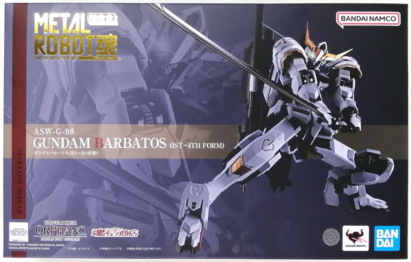BANDAI SPIRITS Metal Robot Spirits -SIDE MS- Mobile Suit Gundam: Iron-Blooded Orphans Gundam Barbatos (1st-4th Forms) (Tamashii Web Shoten Exclusive) รูปภาพ 1