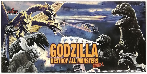 AmiAmi [Character & Hobby Shop] | (Pre-owned ITEM:A/BOX:B)5-Point GODZILLA  DESTROY ALL MONSTERS (1968) ROUND 1 BOX SET(Released)