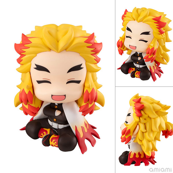 FIGURINE DEMON SLAYER Kimetsu No Yaiba - Kyojuro Rengoku Super Big Plush 32cm EUR 37,00