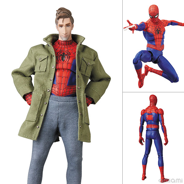 MAFEX 109 Medicom Peter B. Parker Into the Spider Verse Marvel Action Figure buy NEW