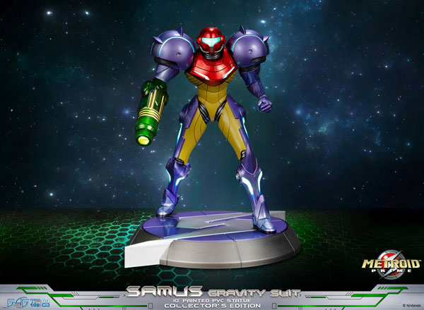 Metroid Prime Gravity Suit Samus Aran PVC Statue Collector's Edition
