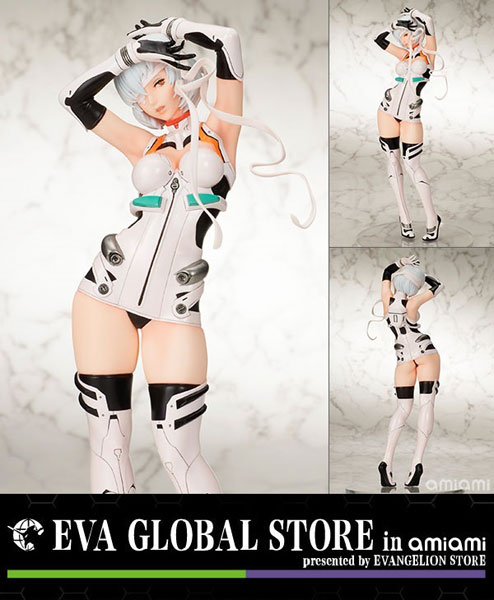 (Pre-owned ITEM:B+/BOX:B)[Bonus] Shunya Yamashita x Mitsumasa Yoshizawa Rebuild of Evangelion Rei Ayanami Renewal Edition Complete Figure(Released)