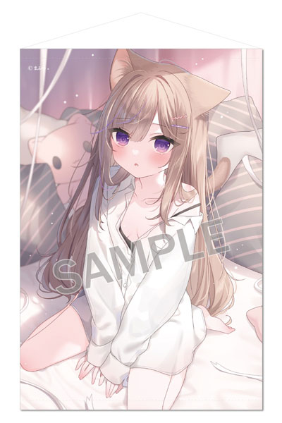 Brendream Mafuyu B2 Wall Scroll -Sweet Night- Leo-chan รูปภาพ 1