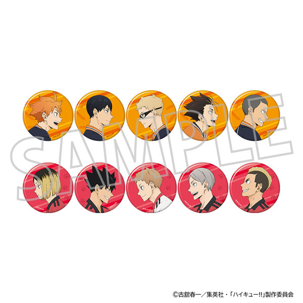 AmiAmi [Character & Hobby Shop] | Haikyuu!! Chara Badge Collection