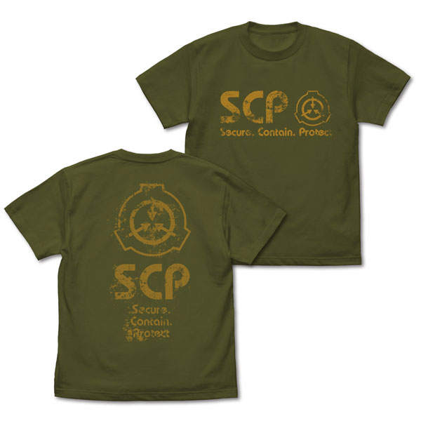 SCP Foundation Vintage Logo T-shirt /MOSS-XL