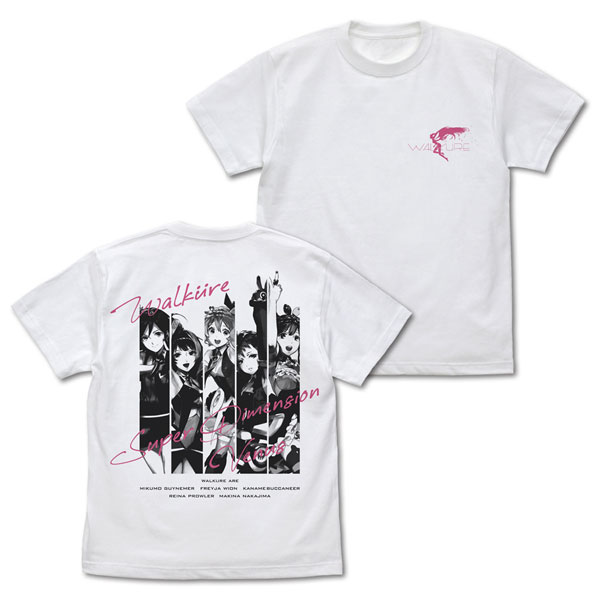 Macross Delta We're Walkure T-shirt /WHITE-XL