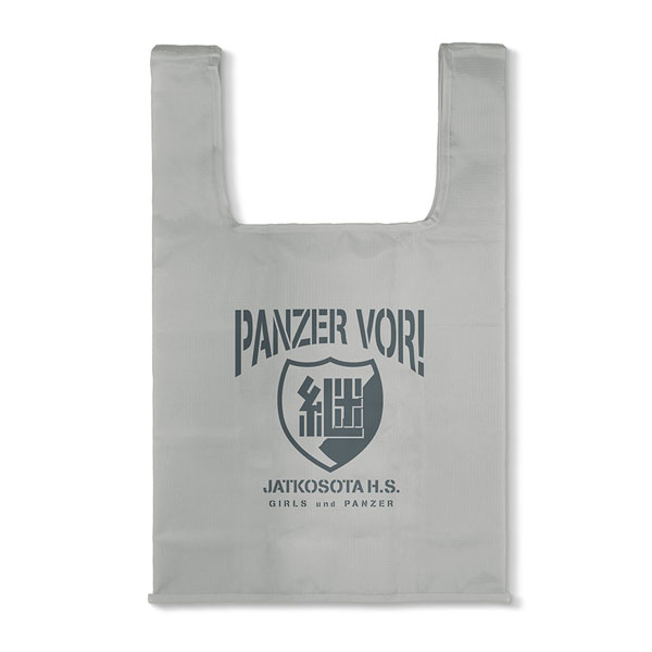 COSPA Girls und Panzer das Finale Keizoku High School Eco Bag /GRAY รูปภาพ 1