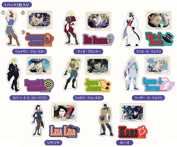 AmiAmi [Character & Hobby Shop] | Device Sticker JoJo's