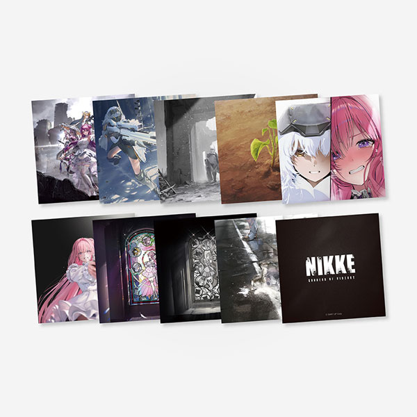 「勝利の女神:nikke」 イラストポストカードセット