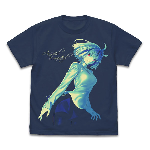 COSPA Tsukihime -A piece of blue glass moon- Arcueid Brunestud T-shirt Memory of the Moon Ver./SLATE-XL