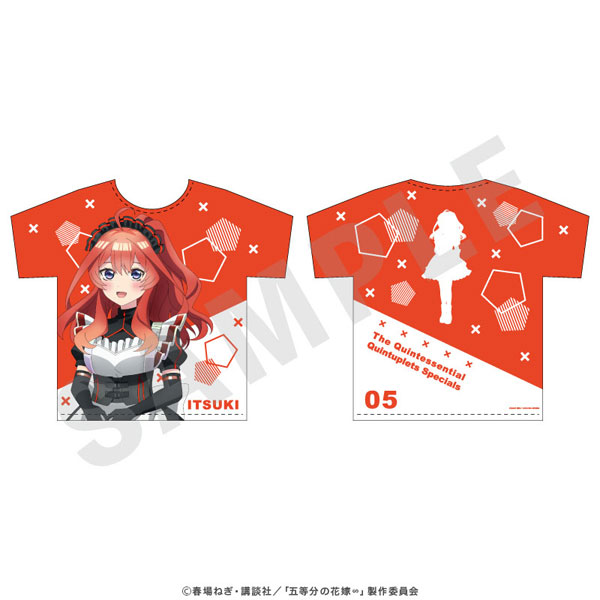 「五等分の花嫁∽」フルグラフィックTシャツ 中野五月[coly]《発売済・在庫品》