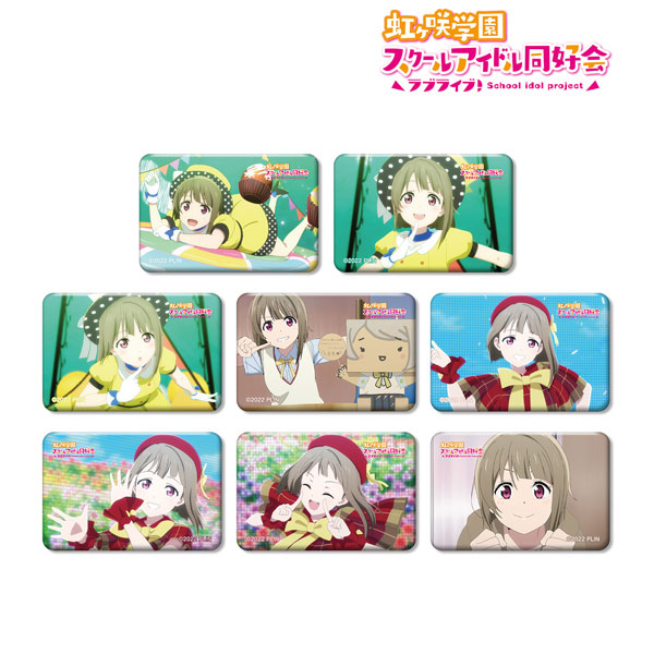 ラブライブ 中須かすみ コミケ C105 KADOKAWA 缶バッジ 35個