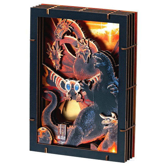 PT-WP09　ゴジラ モスラ キングギドラ 大怪獣総攻撃