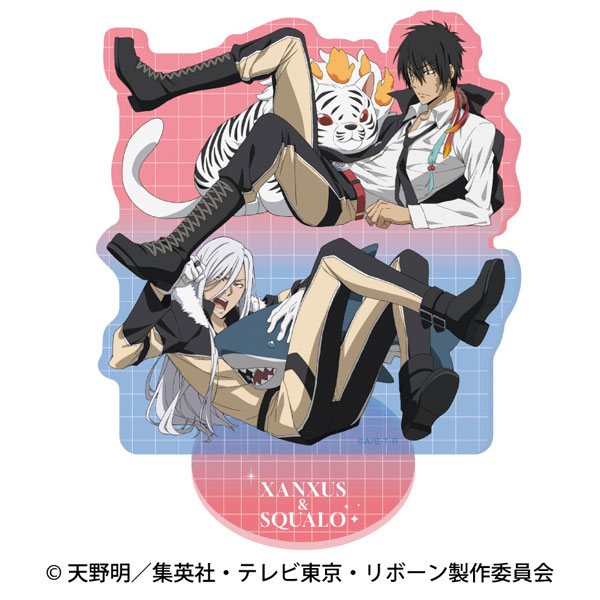 XANXUS 夏祭り　ミニアクリルアート　ザンザス　アクリル　REBORN！ 家庭教師ヒットマンREBORN!×SANRIO CHARACTERS｜アクリル