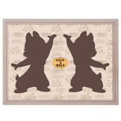 ﾔﾉﾏﾝﾊﾟｽﾞﾙｼﾙｴｯﾄ専用ﾌﾚｰﾑ ﾁｯﾌﾟ&ﾃﾞｰﾙ