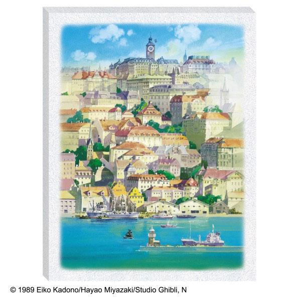 ｱｰﾄATB-64海に浮かぶ町