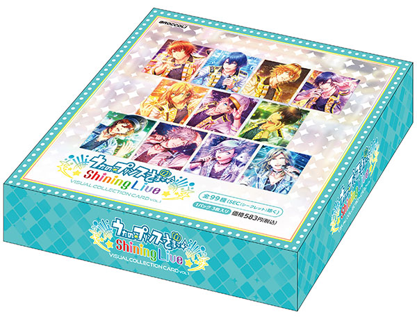 AmiAmi [Character & Hobby Shop] | [Bonus] Uta no Prince-sama Shining Live  Visual Collection Card Vol.1 10Pack BOX(Pre-order)