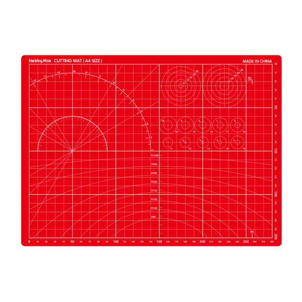 大型ガラスカッティングマットレッド