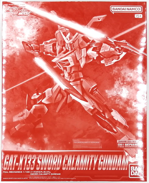 BANDAI SPIRITS FULL MECHANICS 1/100 SWORD CALAMITY GUNDAM Plastic Model (Hobby Online Shop Exclusive) รูปภาพ 1
