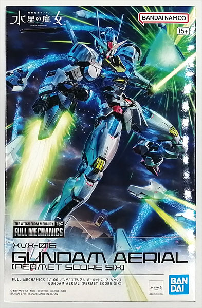 FULL MECHANICS 1/100 Gundam Aerial Permet Score 6 Plastic Model (Hobby Online Shop Exclusive)