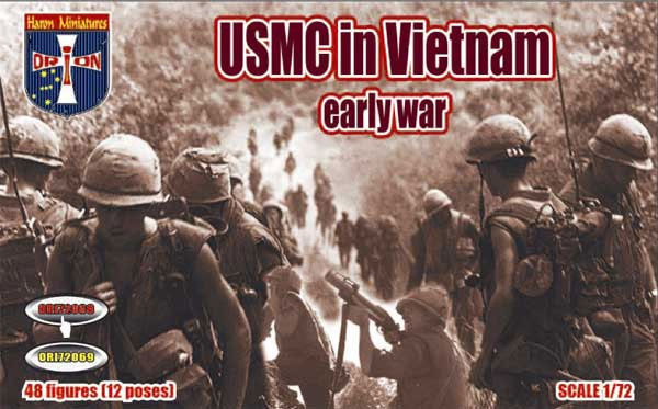 AmiAmi [Character & Hobby Shop] | 1/72 USMC in Vietnam Early War