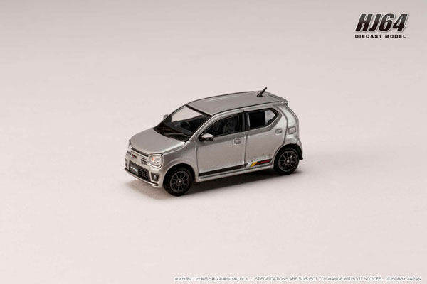 AmiAmi [Character & Hobby Shop] | 1/64 Suzuki Alto Works (HA36S) Steel  Silver Metallic(Pre-order)