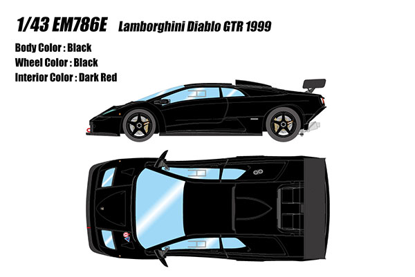 AmiAmi [Character & Hobby Shop] | 1/43 Lamborghini Diablo GTR 1999