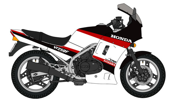 AmiAmi [Character & Hobby Shop] | 1/12 Honda VT250F (MC08) Integra (1985)  