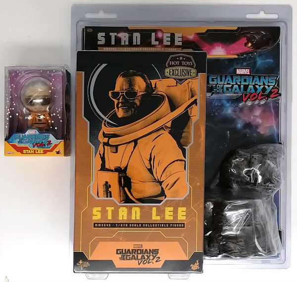 Hot Toys Stan Lee 1/6スケールフィギュア Hot Toys Marvel Stan Lee® Sixth Scale Collectible Figure