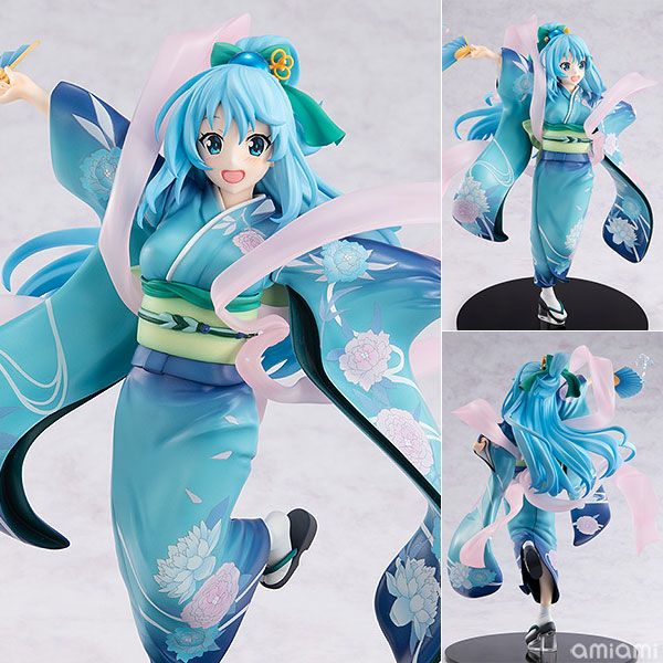 KADOKAWA KDcolle Movie KonoSuba: God's Blessing on this Wonderful World! Kurenai Densetsu Aqua Oiran Ver. KADOKAWA Special Set 1/7 Complete Figure (Kadokawa Store, Dengekiya, etc. Exclusive) รูปภาพ 1