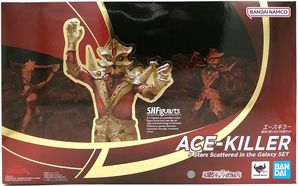 BANDAI SPIRITS S.H.Figuarts Ultraman Ace Ace Killer 5 Stars Scattered in the Galaxy Set (Tamashii Web Shoten Exclusive) รูปภาพ 1