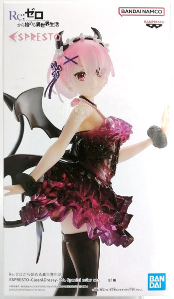Re:ZERO -Starting Life in Another World- ESPRESTO -Clear&Dressy- Ram Special color ver. (Game-prize)
