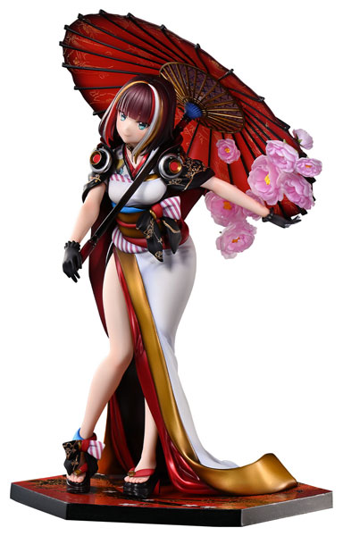 PRISMA WING Fuzichoco Original Illustration Scarlet Umbrella and Peony 1/7 Complete Figure