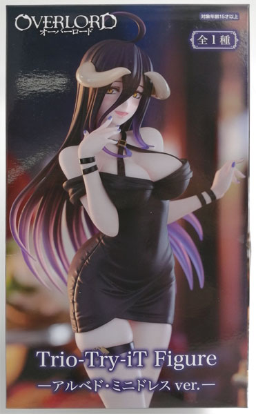 Overlord Trio-Try-iT Figure -Albedo, Mini Dress ver.- (Game-prize)