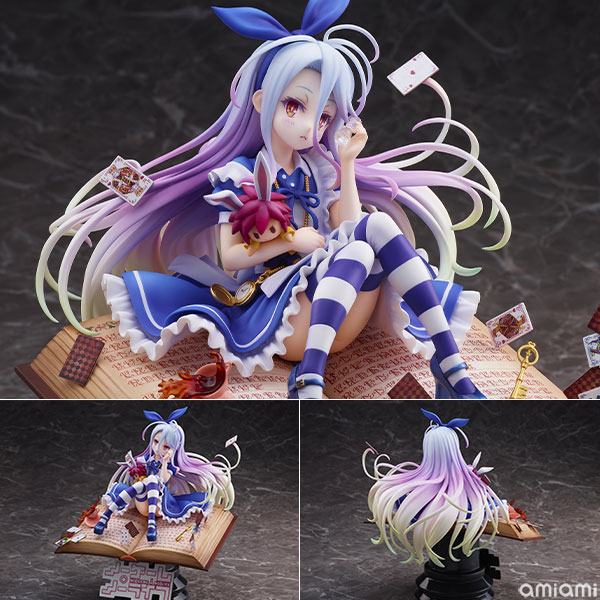 AmiAmi [Character & Hobby Shop] | [20x Point] No Game No Life Shiro -Alice  in Wonderland Ver.- 1/7 Complete Figure(Released)(Single Shipment)