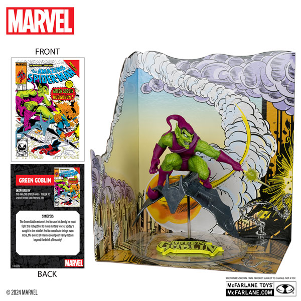 アメコミ・英語　グリーン・ゴブリン GREEN GOBLIN AmiAmi [Character & Hobby Shop] | Scene Figure #011 Green