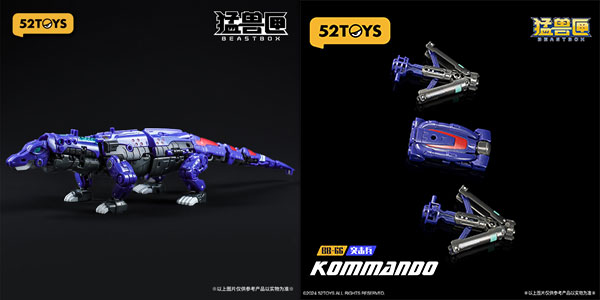 52TOYS BEASTBOX BB-66 KOMMANDO&BONUS(コマンドー&ボーナス)