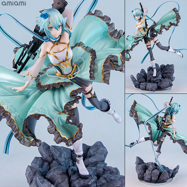 SHIBUYA SCRAMBLE FIGURE Sword Art Online Sinon -Crystal Dress Ver.- 1/7 Scale Figure รูปภาพ 1