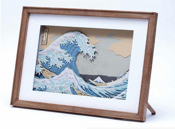 ペーパーシャドーアート　ディスプレイフレーム