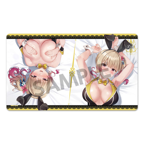Hobby Stock Bunny Garden New Illustration Rubber Mat Rin