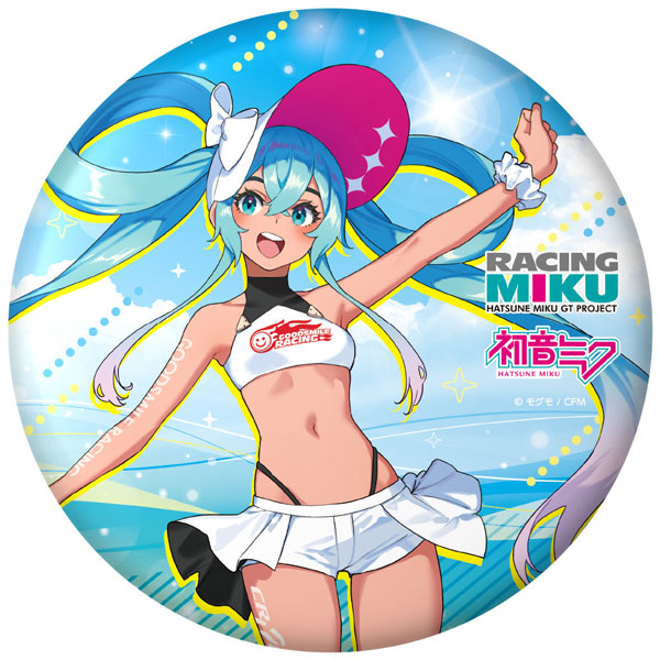 AmiAmi [Character & Hobby Shop] | Hatsune Miku GT Project Racing Miku 2024  Summer Holiday Ver. BIG Tin Badge(Pre-order)