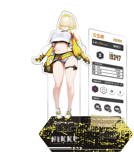 [DEAN]カードサプライ 勝利の女神 NIKKE エレグ、アクスタ Amazon.co.jp: 勝利の女神：NIKKE エレグ アクリルスタンド 台座