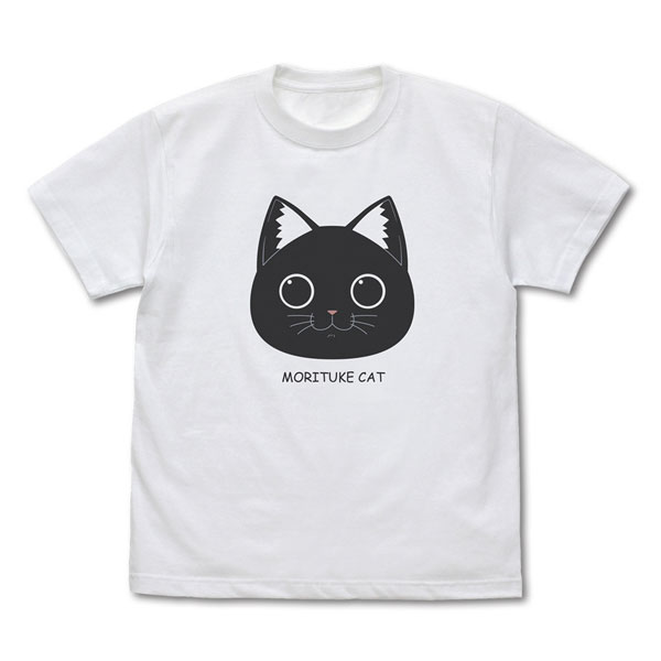 COSPA TV Anime "Ramen Akaneko" Sabu's "MORITSUKE CAT" T-shirt /WHITE-XL รูปภาพ 1