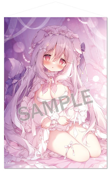 Brendream Komamochi Momozu B1 Wall Scroll -Sweet Night- Lila-chan ExtraEdition รูปภาพ 1