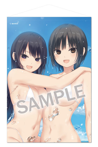 Brendream Coffee Kizoku B2 Wall Scroll Secret Island -blue sky- รูปภาพ 1