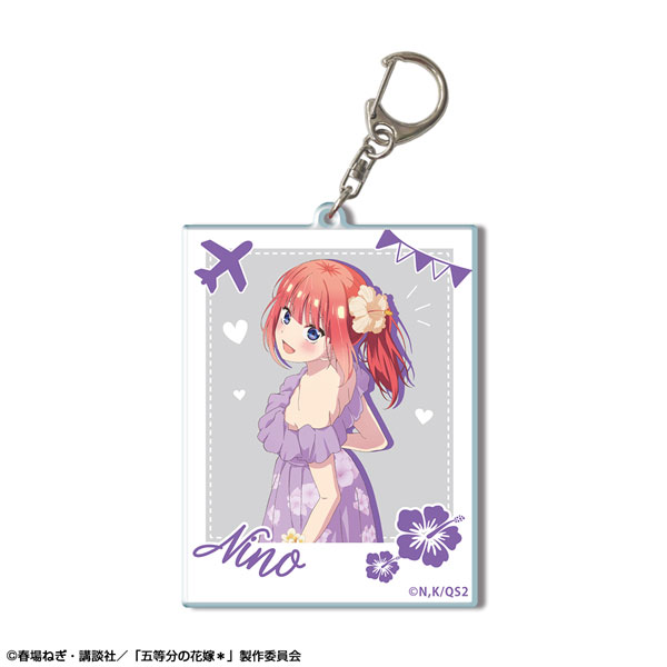 License Agent The Quintessential Quintuplets * Big Acrylic Keychain Design 04 (Nino Nakano /B) รูปภาพ 1
