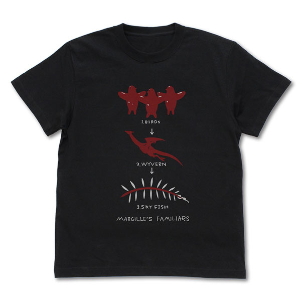 Delicious in Dungeon Marcille's Familiar T-shirt /BLACK-M