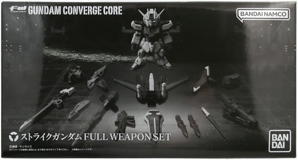 Bandai FW GUNDAM CONVERGE CORE Strike Gundam FULL WEAPON SET (Candy Online Shop Exclusive) รูปภาพ 1