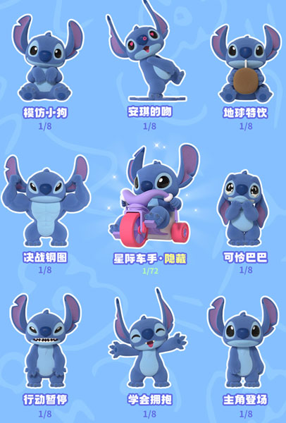 52TOYS BLINDBOX かわいいスティッチ